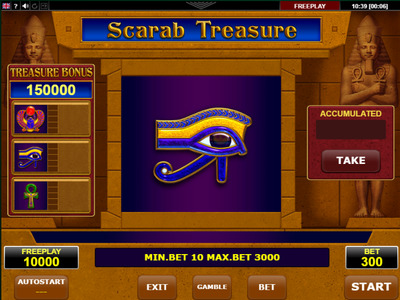 игровой автомат Scarab Treasure 