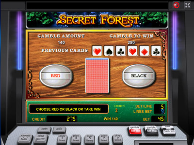 игровой автомат secret forest