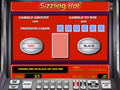 sizzling hot deluxe риск игра