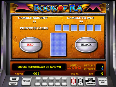 игровой автомат book of ra риск игра