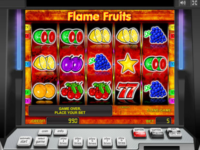 игровой автомат Flame Fruits