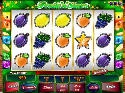 игровой автомат fruits and stars
