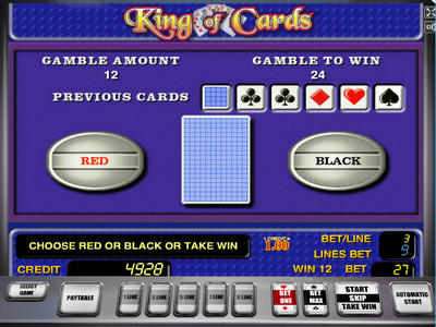 игровой автомат king of cards риск игра